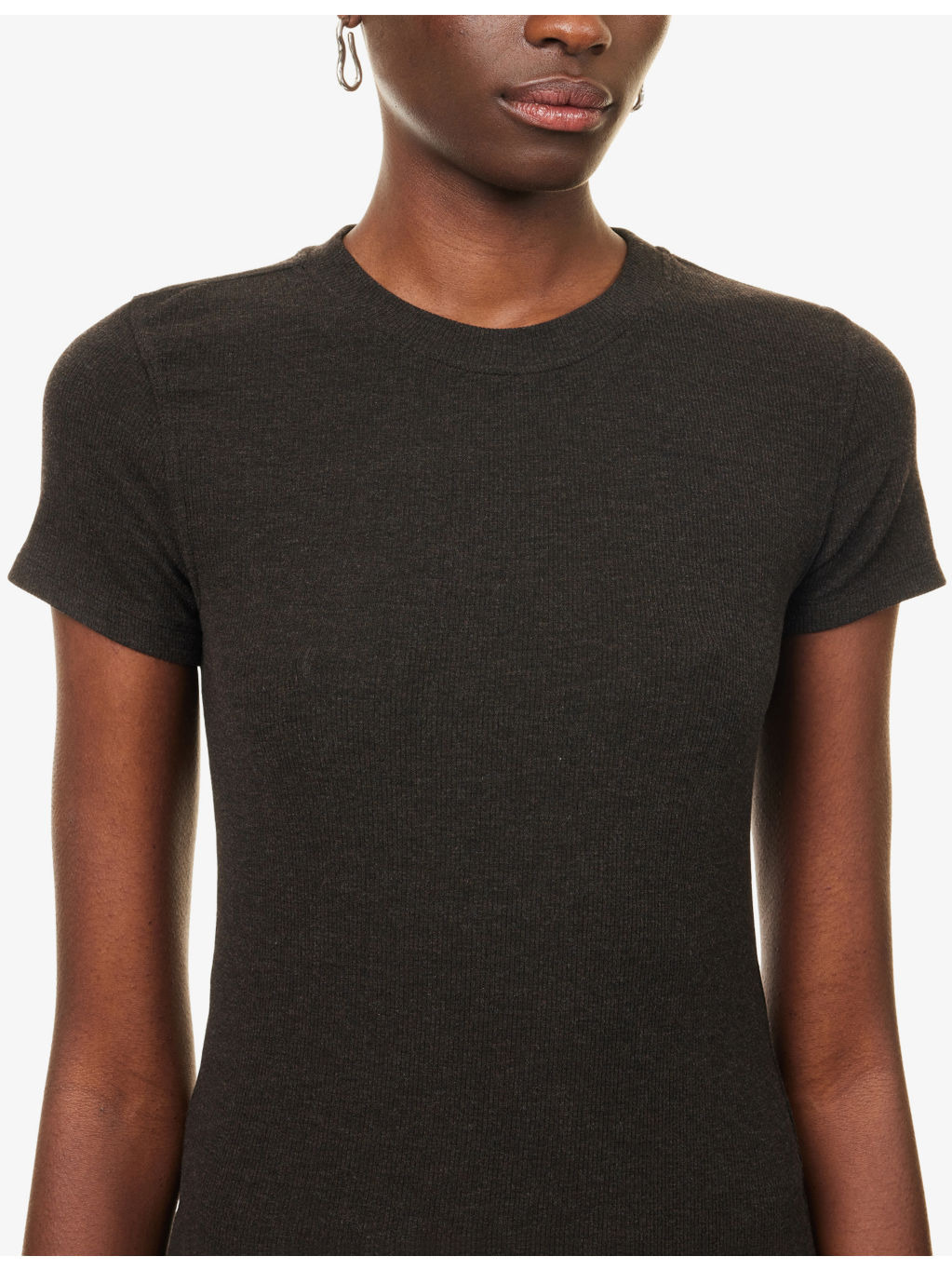 The Rib Baby Tee Modal-Jersey Top - 5
