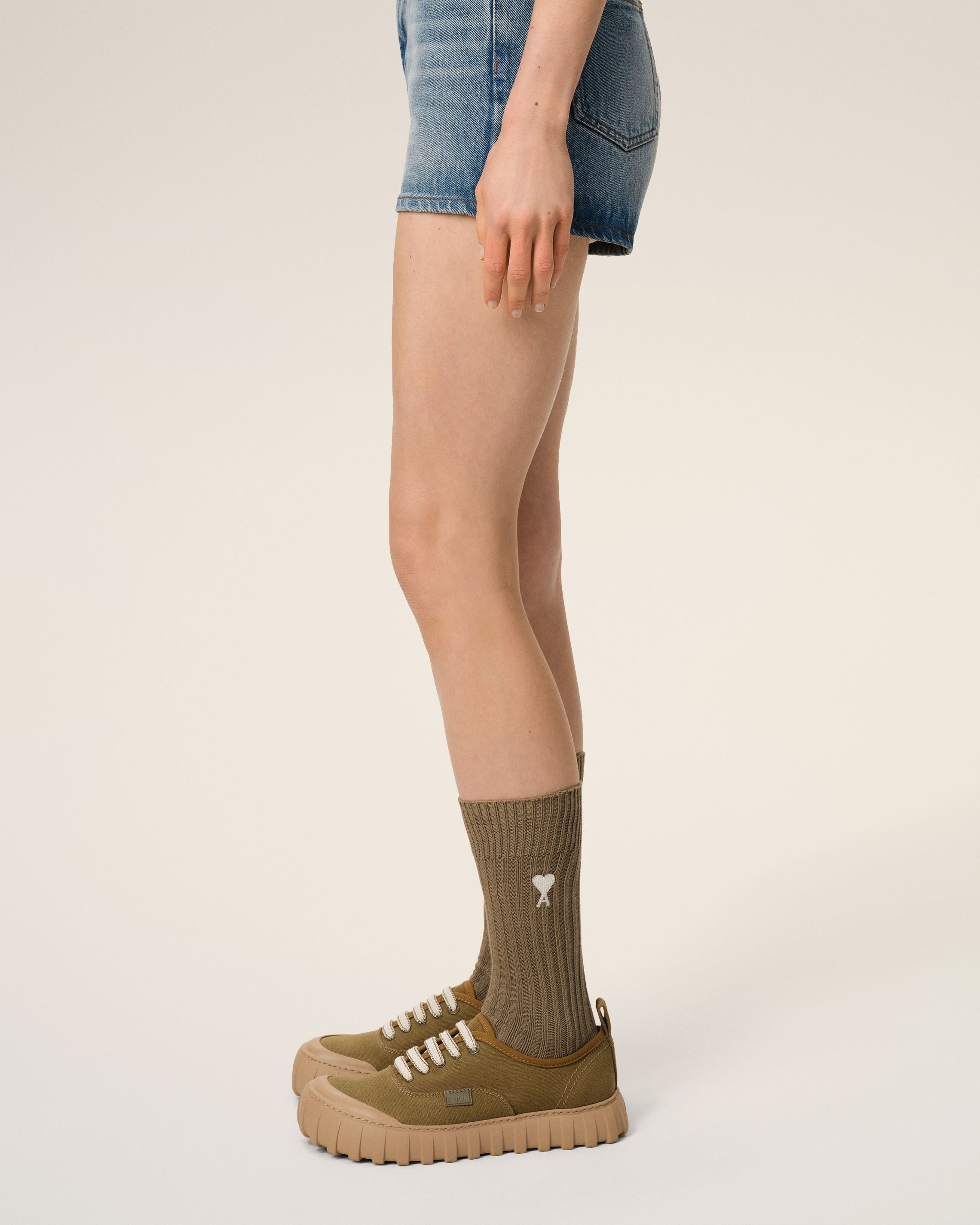 GREEN COTTON AMI DE COEUR SOCKS - 2