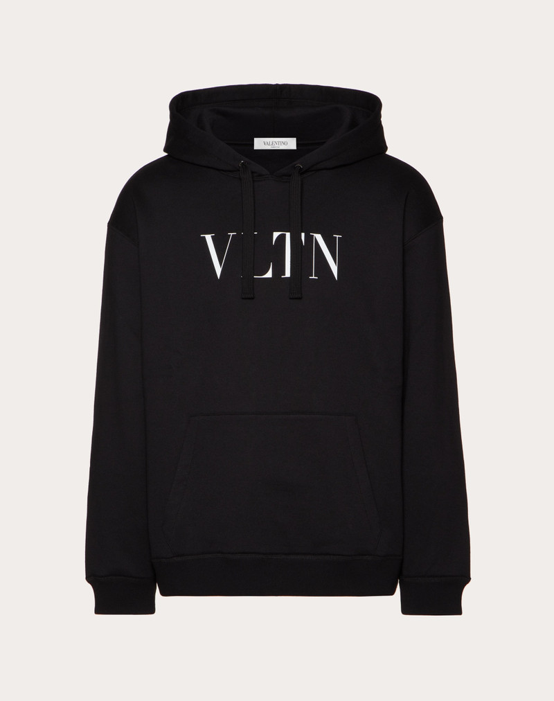 HOODED SWEATSHIRT WITH VLTN PRINT 1