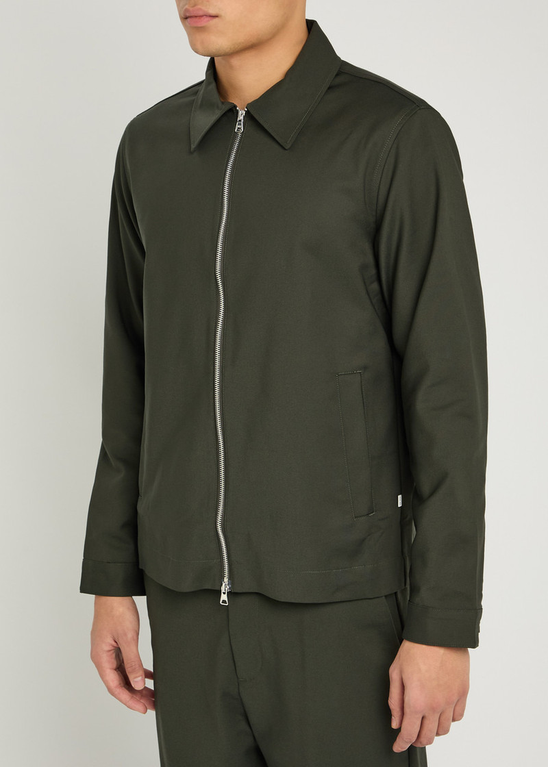 NN07 NN07 Paw zip up Overshirt outlook