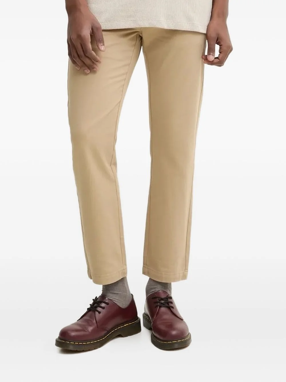cotton twill pants - 1