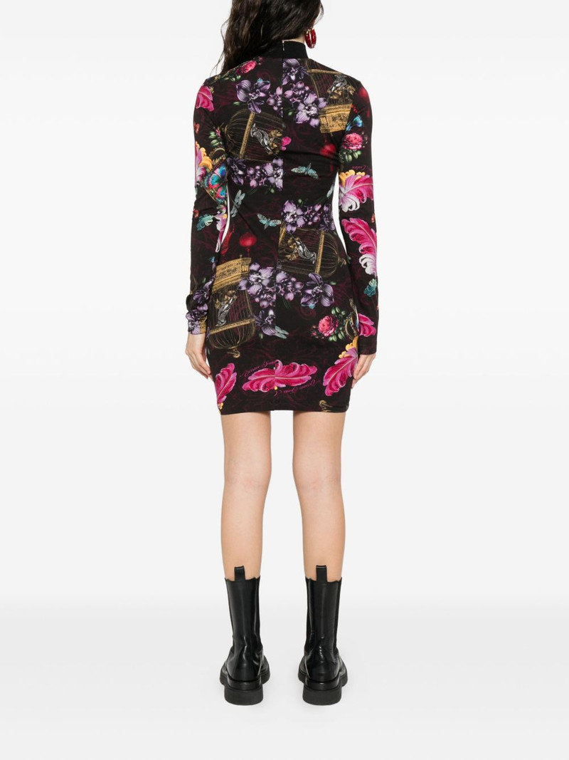 floral-print mini dress 4
