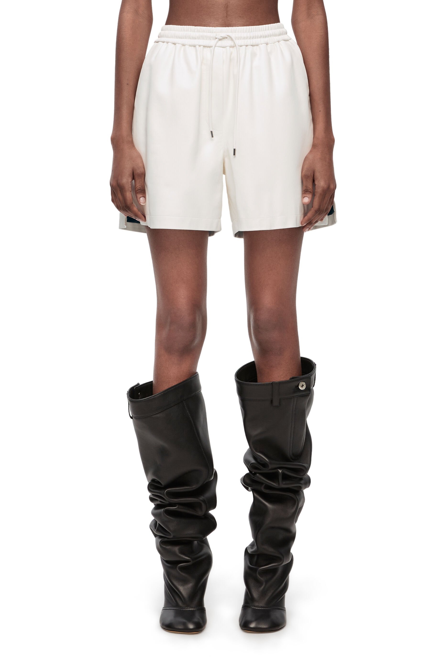 Shorts in nappa lambskin - 3