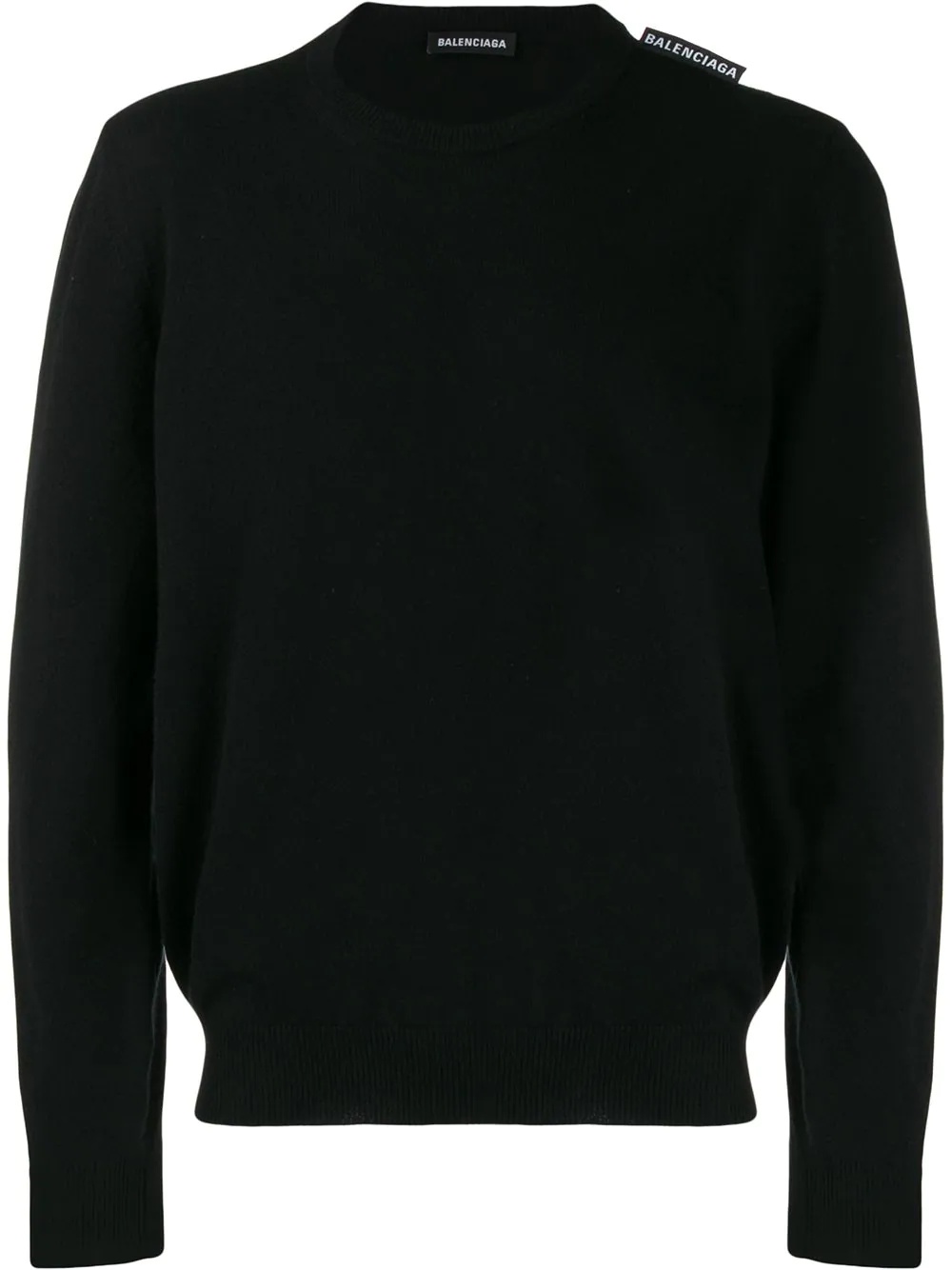 cashmere knitted sweater - 1