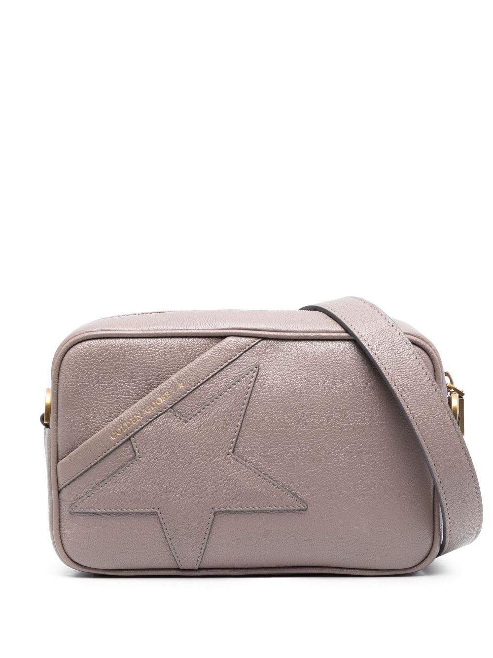 Star leather crossbody bag - 1