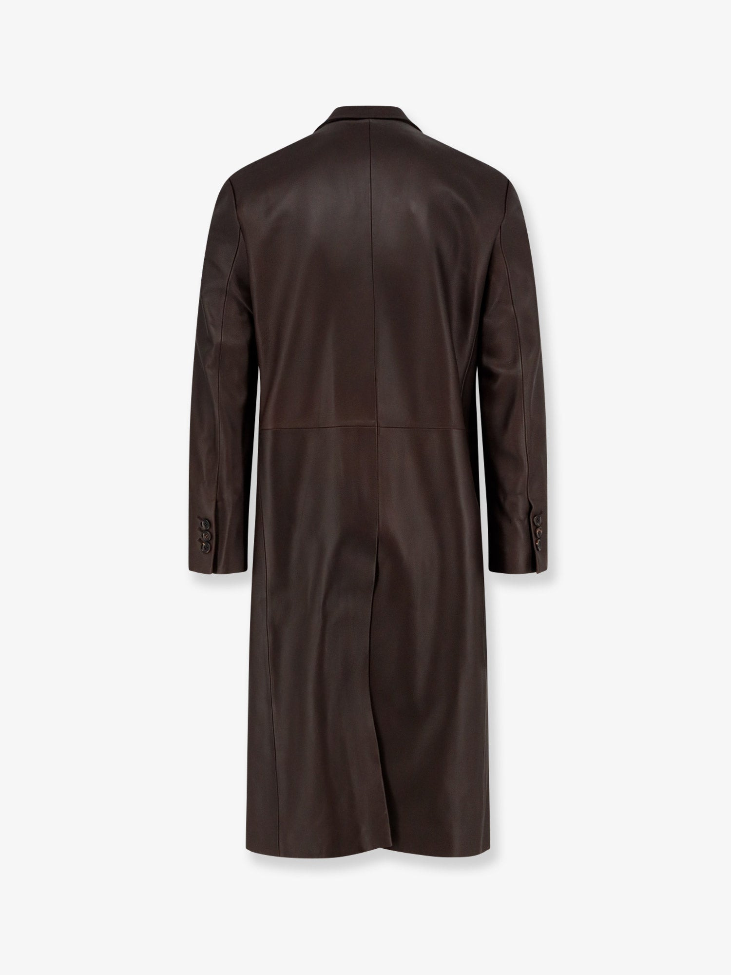 Unisex Leather Coat - 2