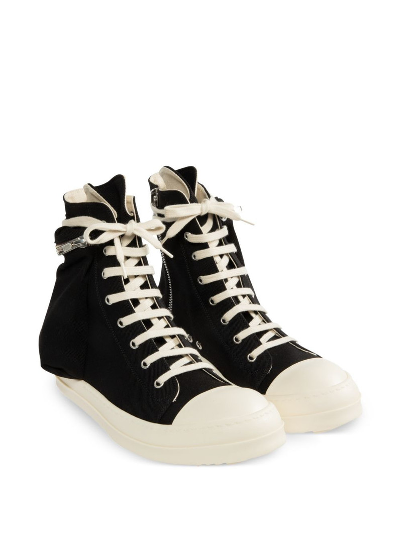 Rick Owens DRKSHDW zip cargo sneakers outlook