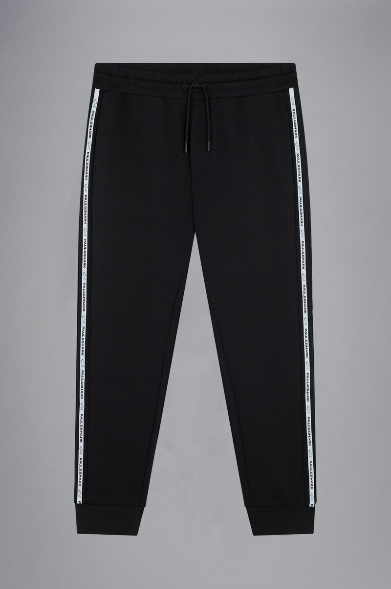 COTTON SPORTS TROUSERS WITH REFLEX PRINT 1