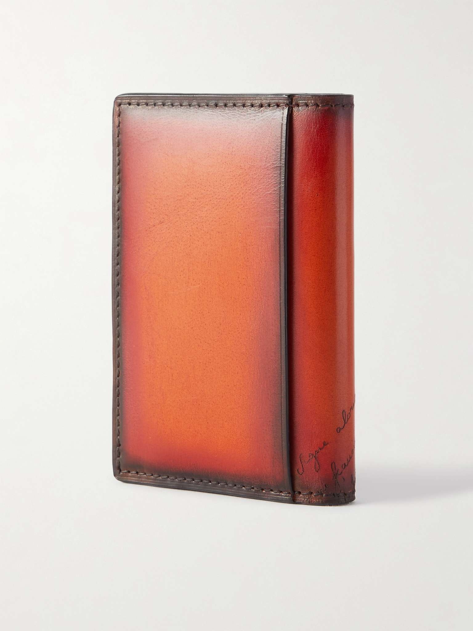 Scritto Leather Cardholder - 3