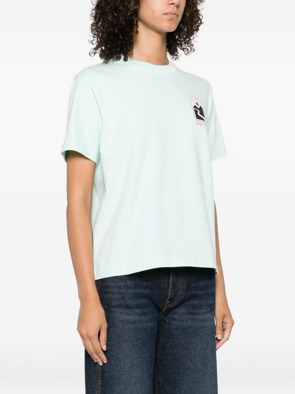 Sunset Valley graphic-print T-shirt - 4