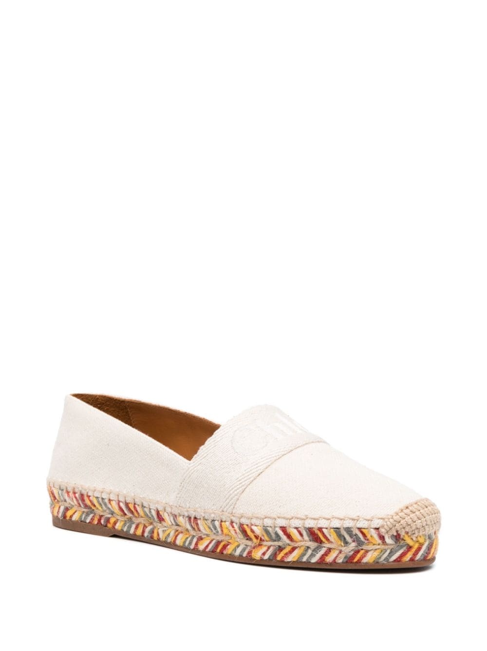 Piia logo-print flat espadrilles - 2