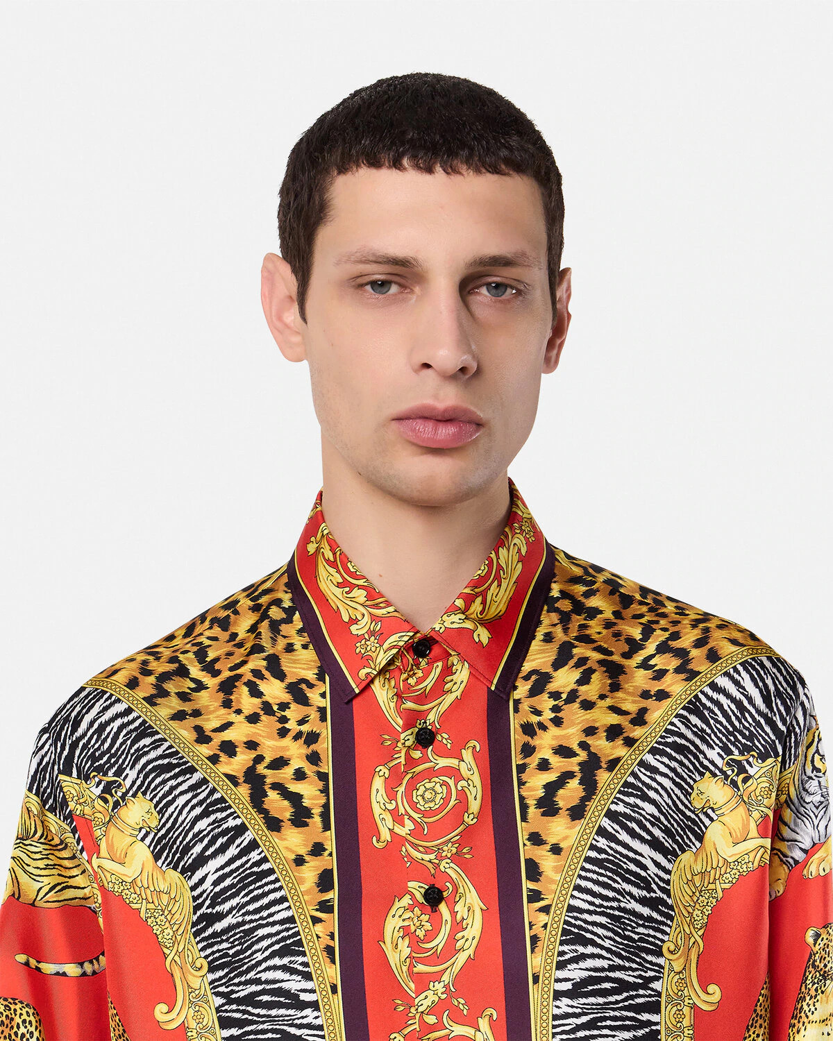 Wild Cats Silk Shirt - 3
