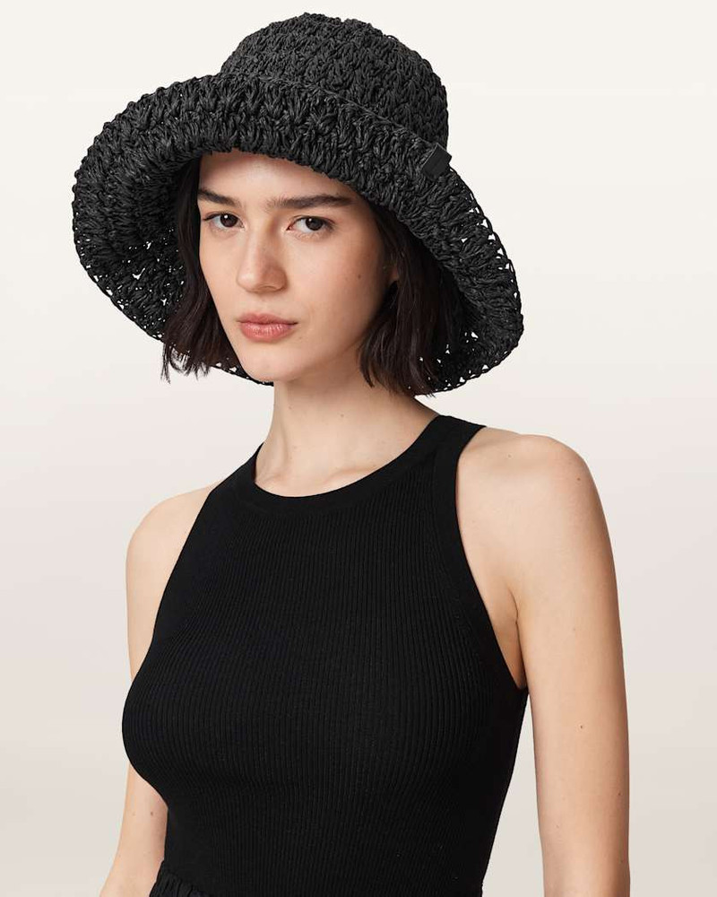 ALLSAINTS WILLOW STRAW HAT outlook