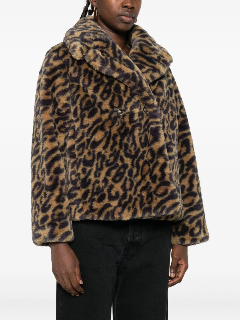 A.p.c. Leopard-print Double-breasted Jacket 5
