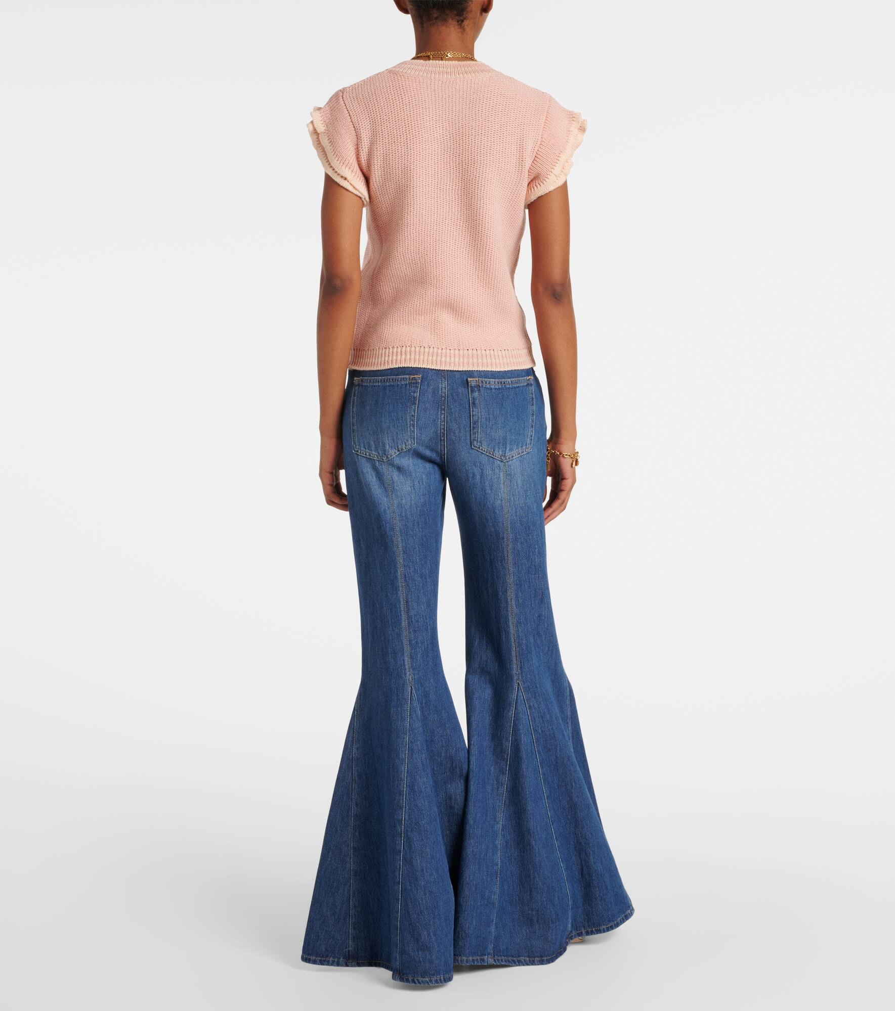 Ruffled wool top - 3