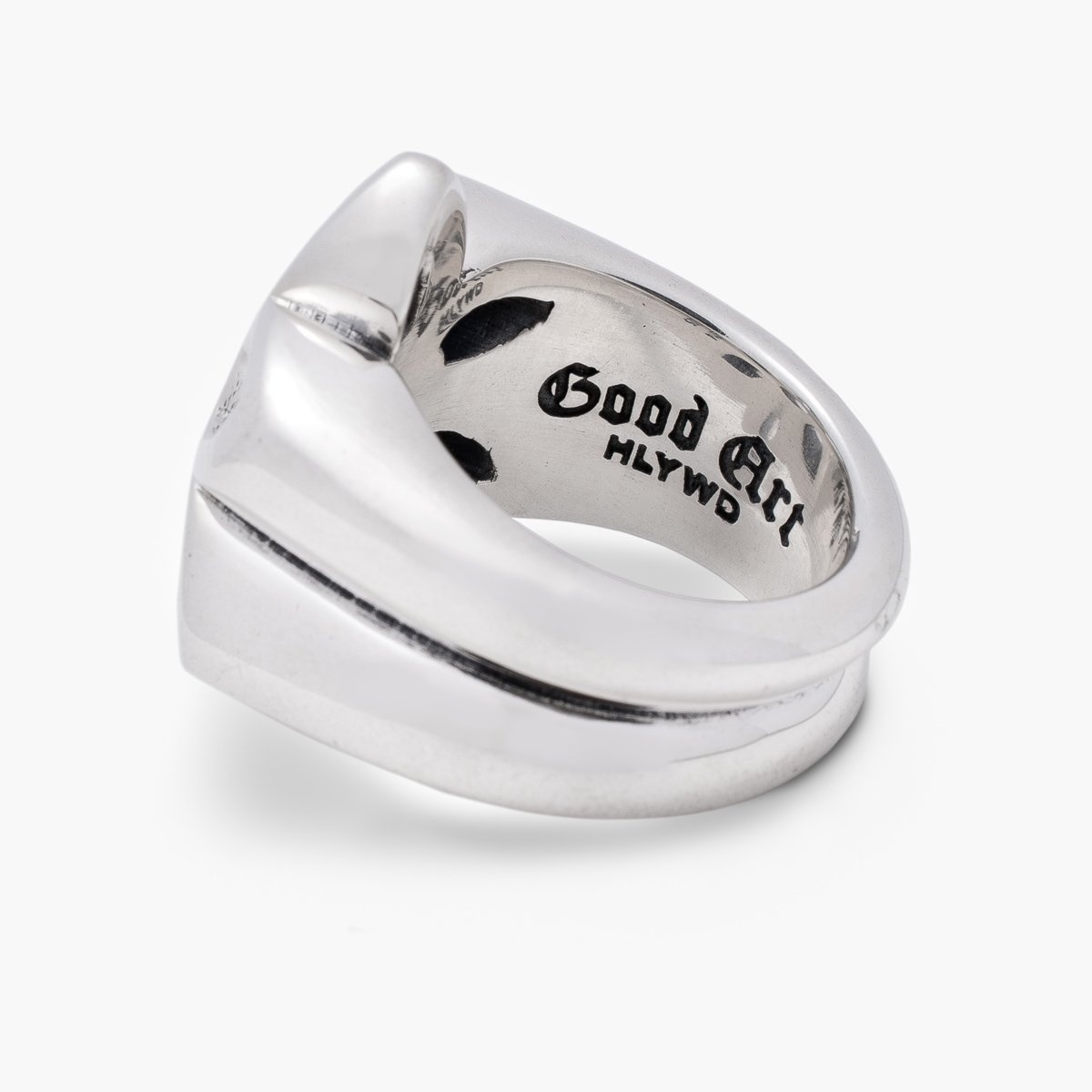 RS-28L GOOD ART HLYWD Model 28 Ring Large  - Sterling Silver - 6