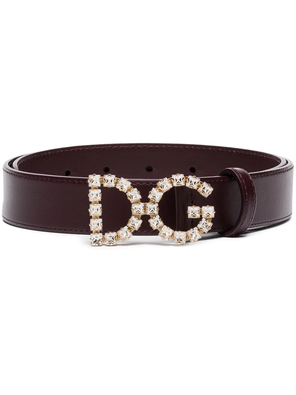 DG crystal logo belt - 1