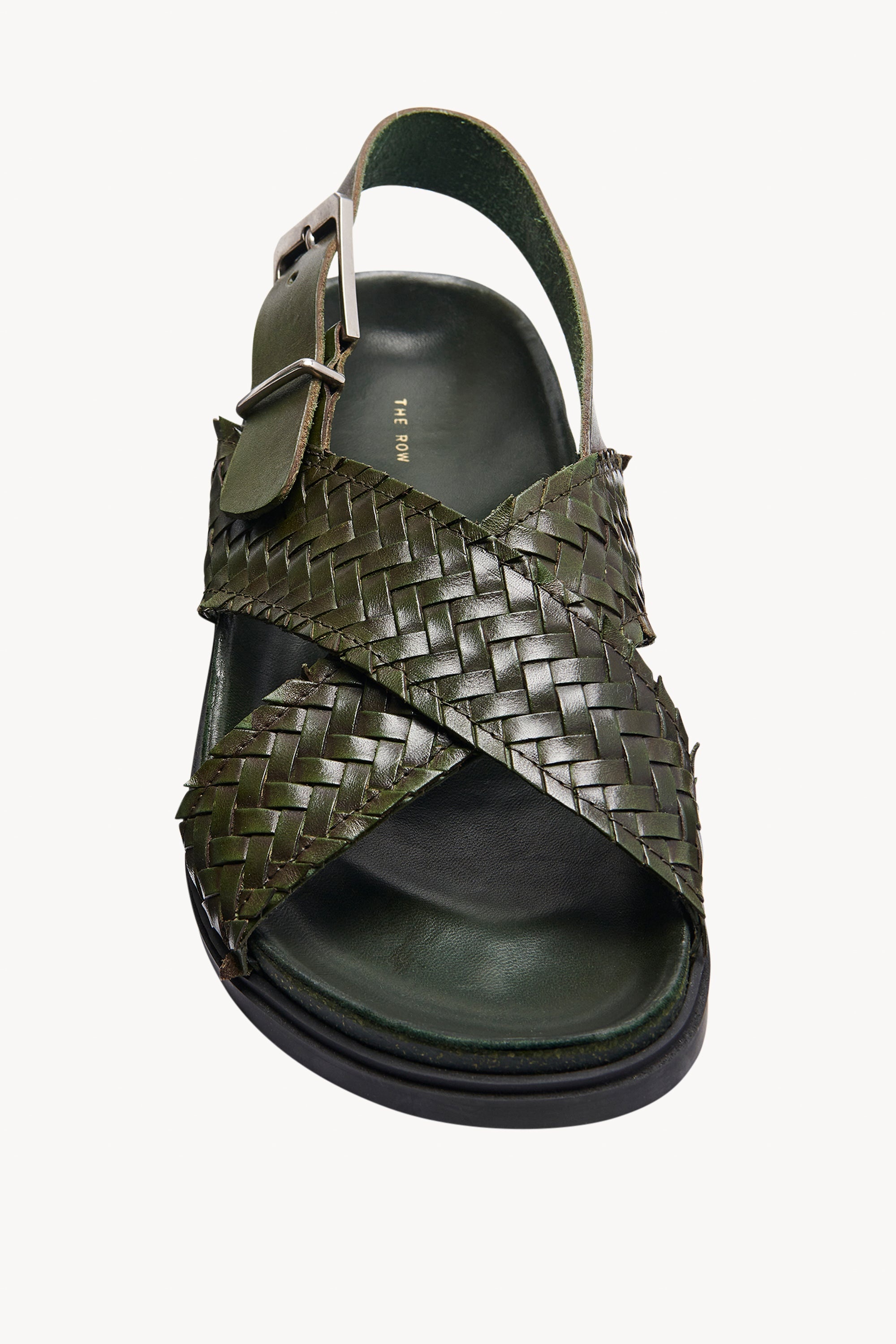 Buckle Sandal in Leather - 3