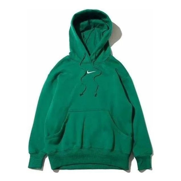 (WMNS) Nike Sportswear Phoenix Fleece Over-Oversized Pullover Hoodie 'Green' DQ5861-365 - 1