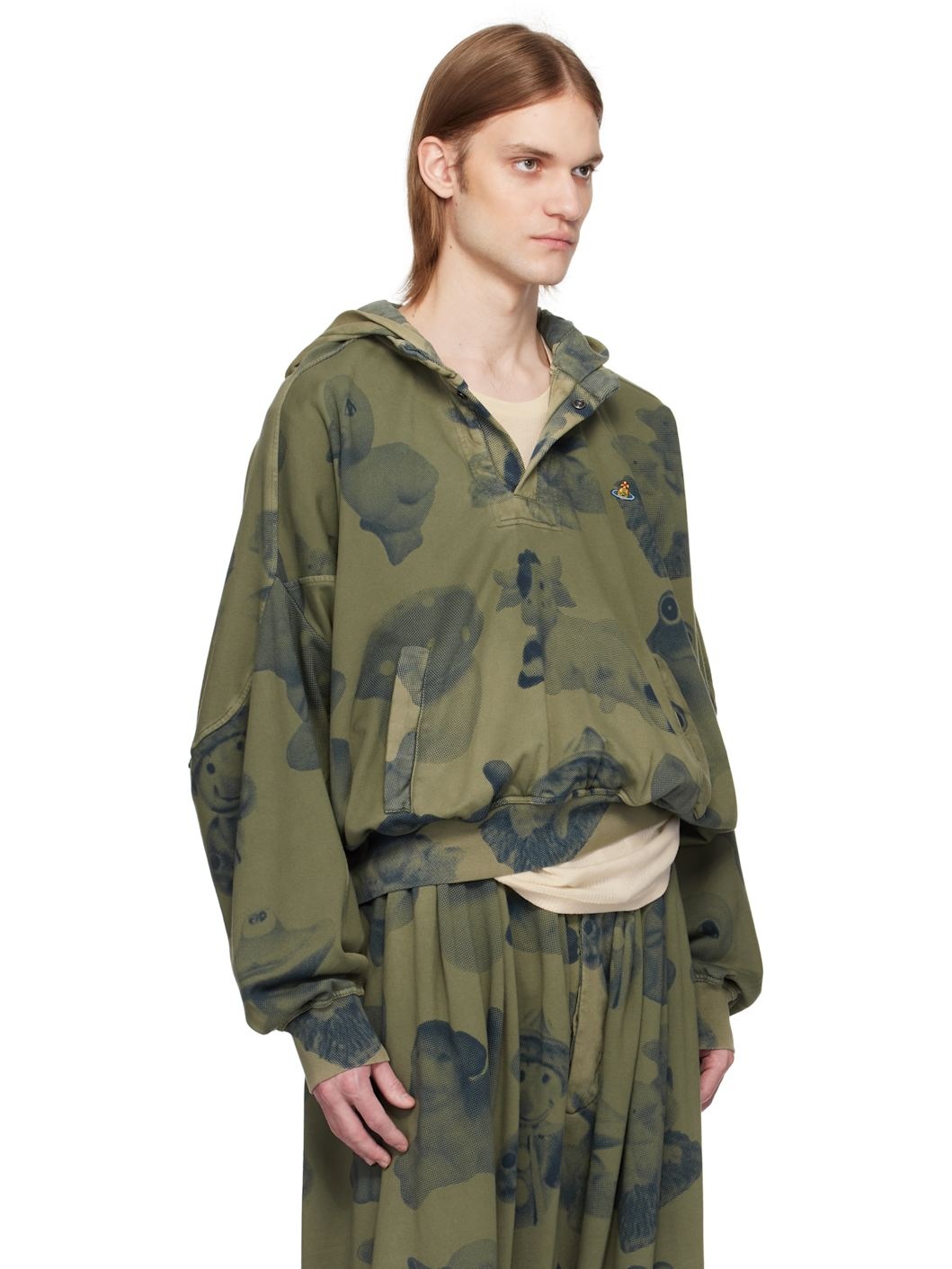Green Baseball Hoodie - 2