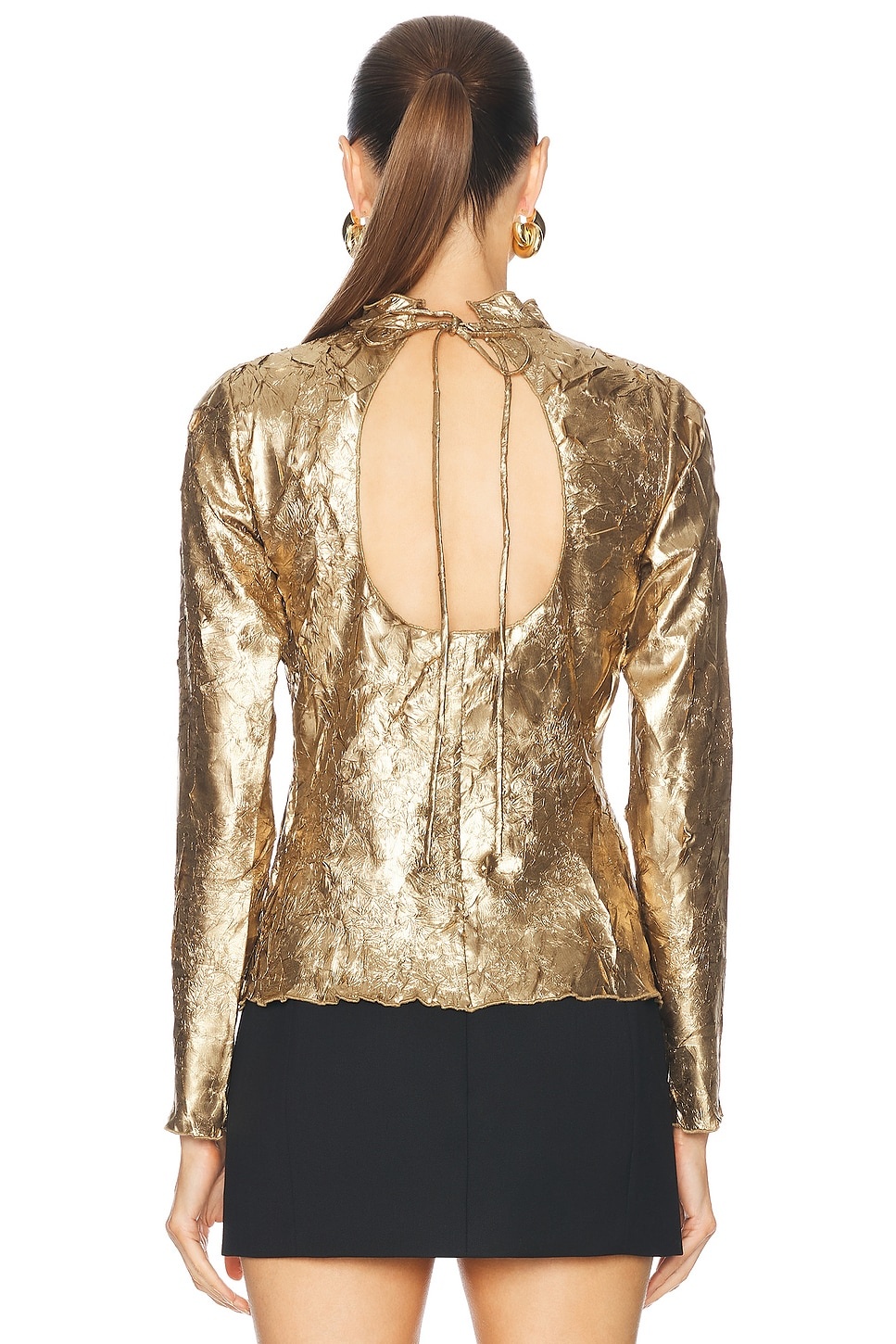 Long Sleeve Cut Out Top - 3