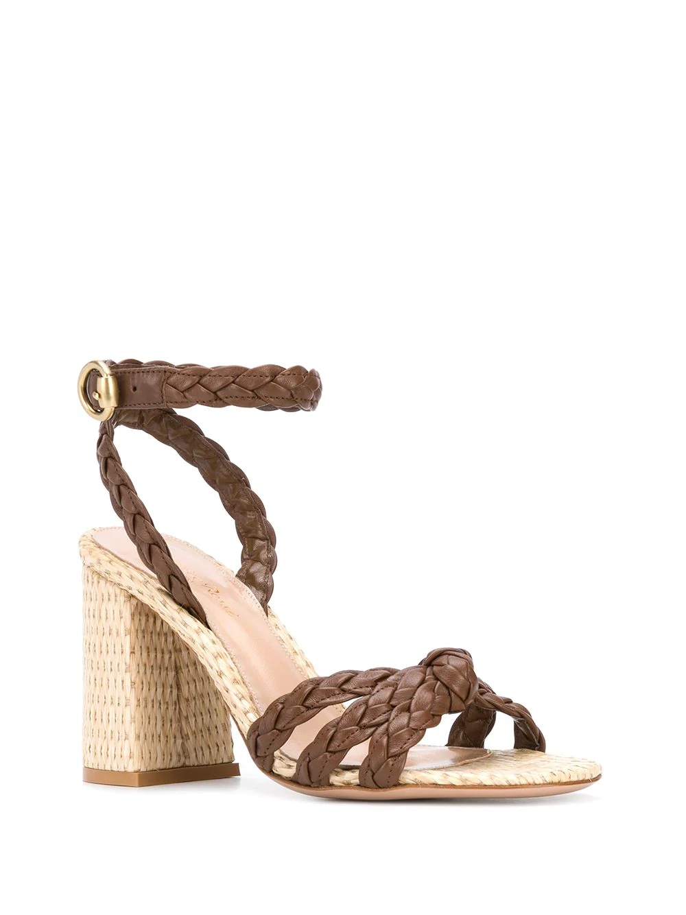 braided sandals - 2