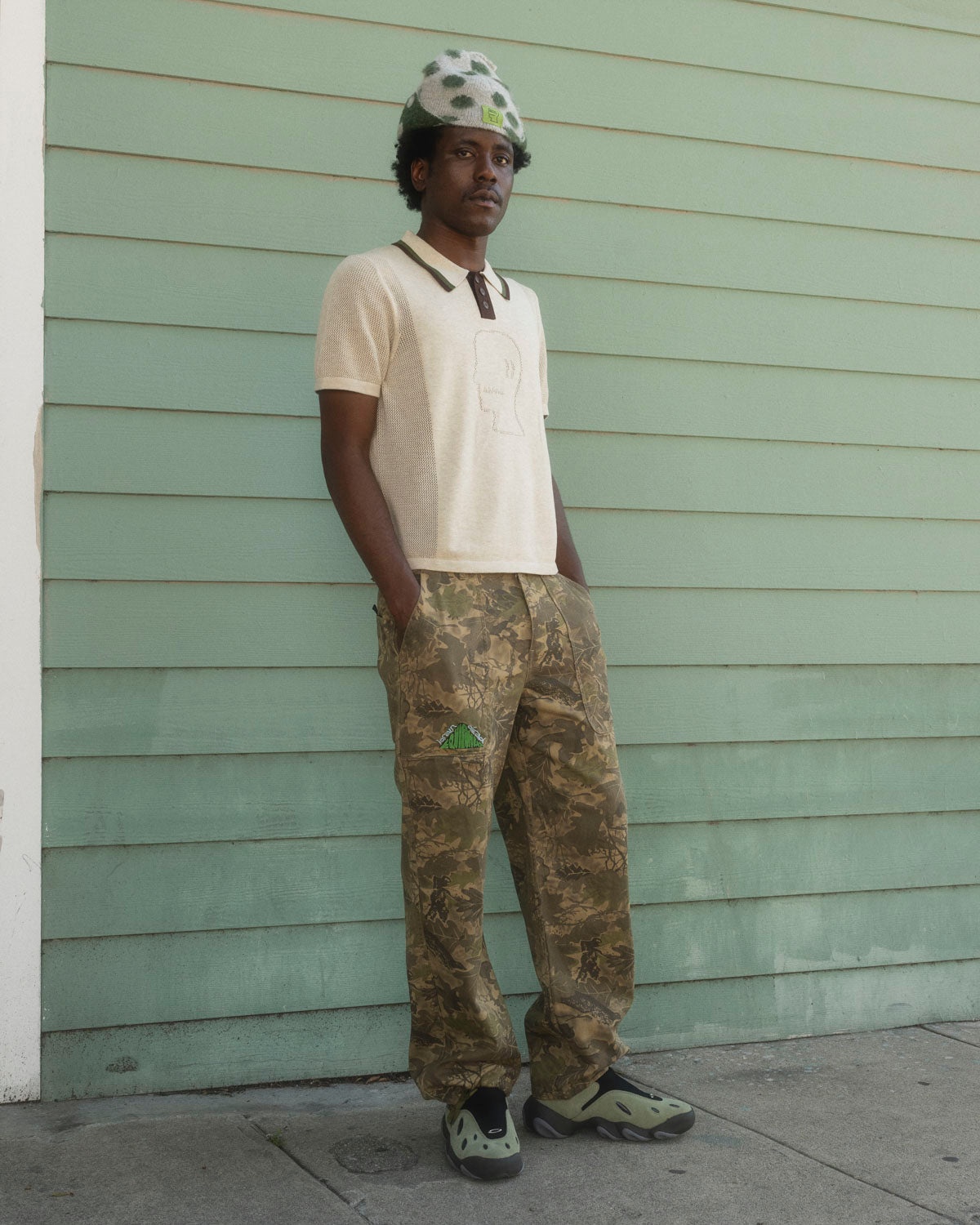 Brain Dead Equipment Fatigue Pant - Leaf Camo - 4