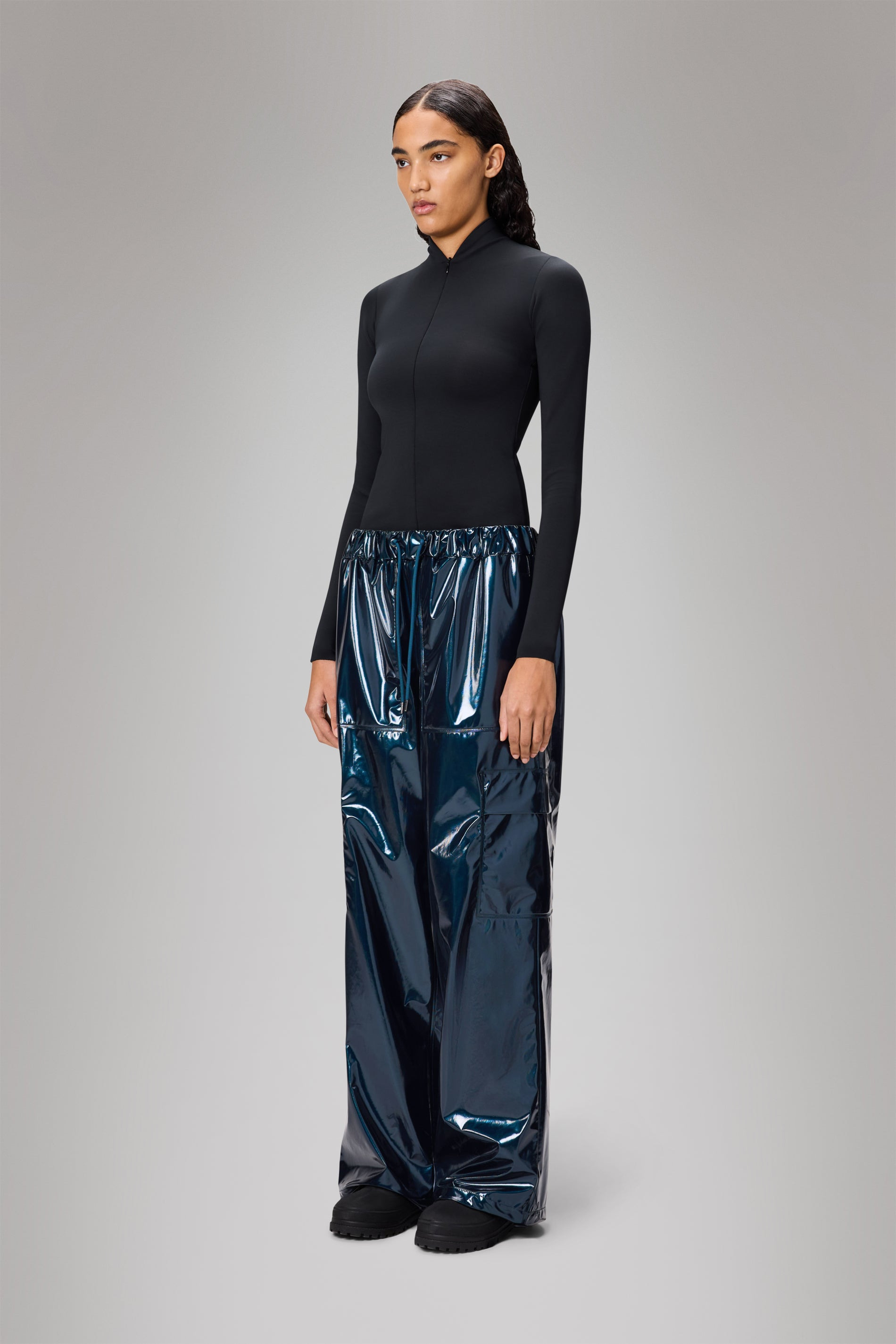 Cargo Rain Pants Wide - 6