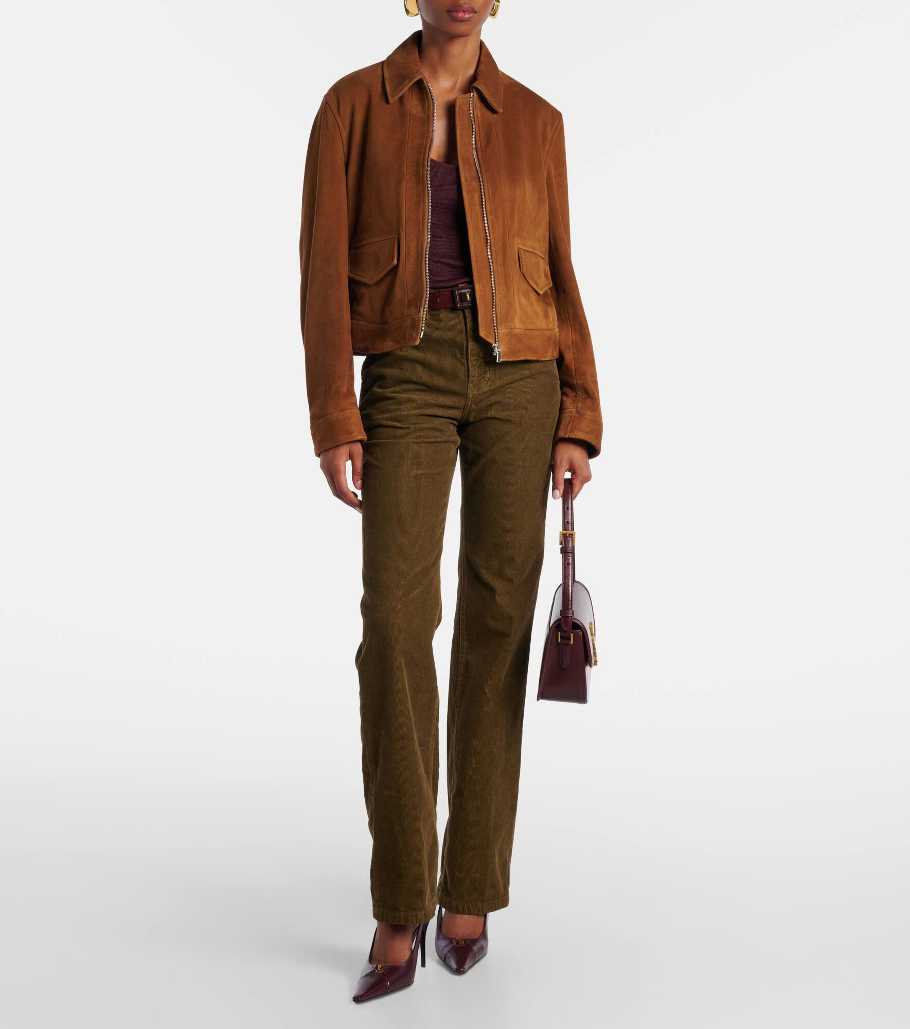 Vanves suede bomber jacket - 2