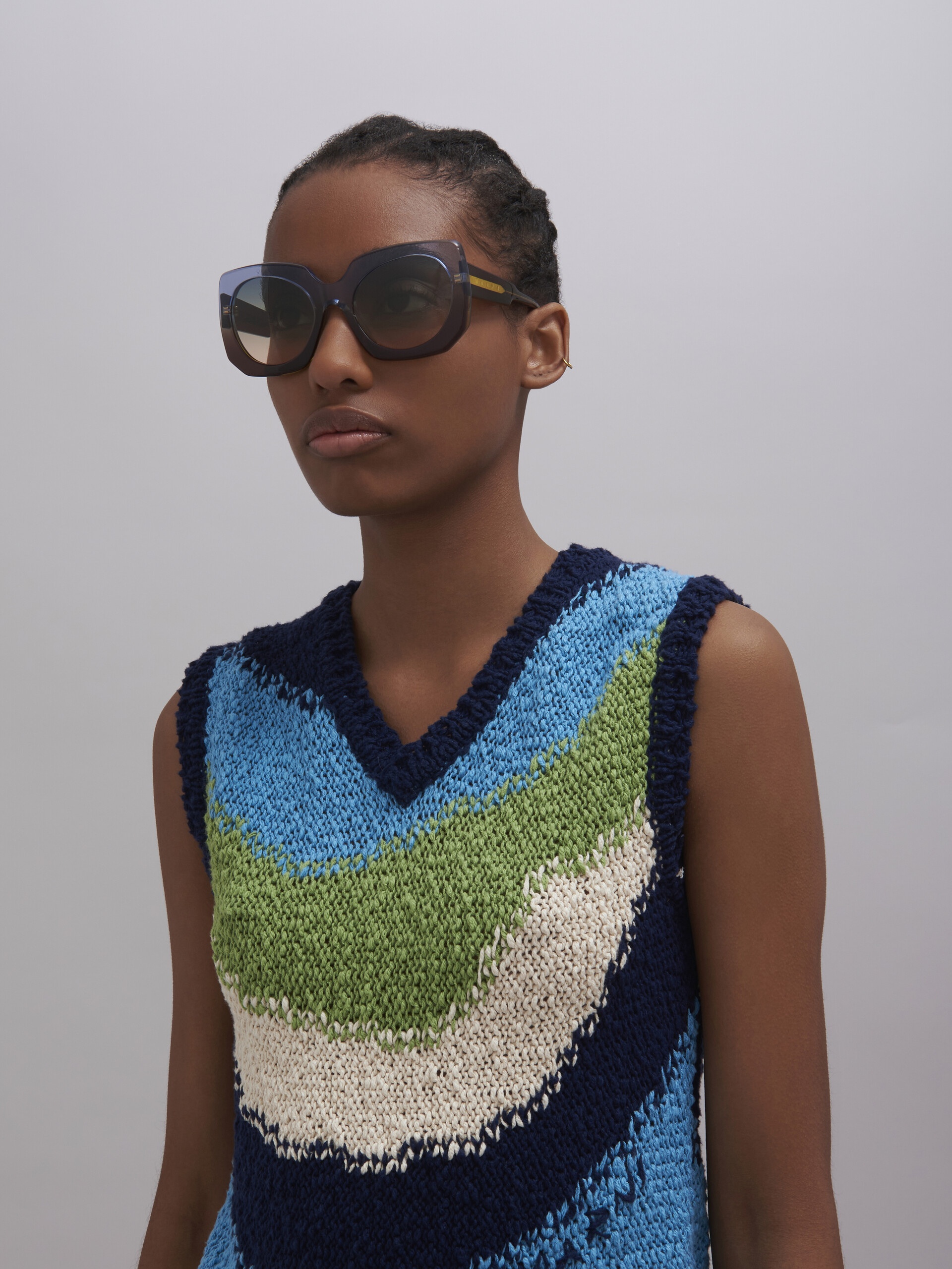 JELLYFISH LAKE SHADED BLUE SUNGLASSES - 2