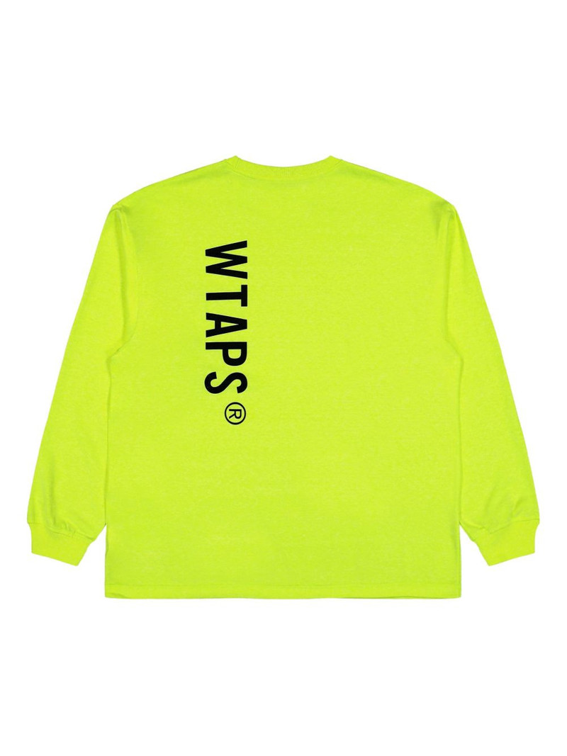 WTAPS Wound / LS / CTPL graphic-print T-shirt outlook