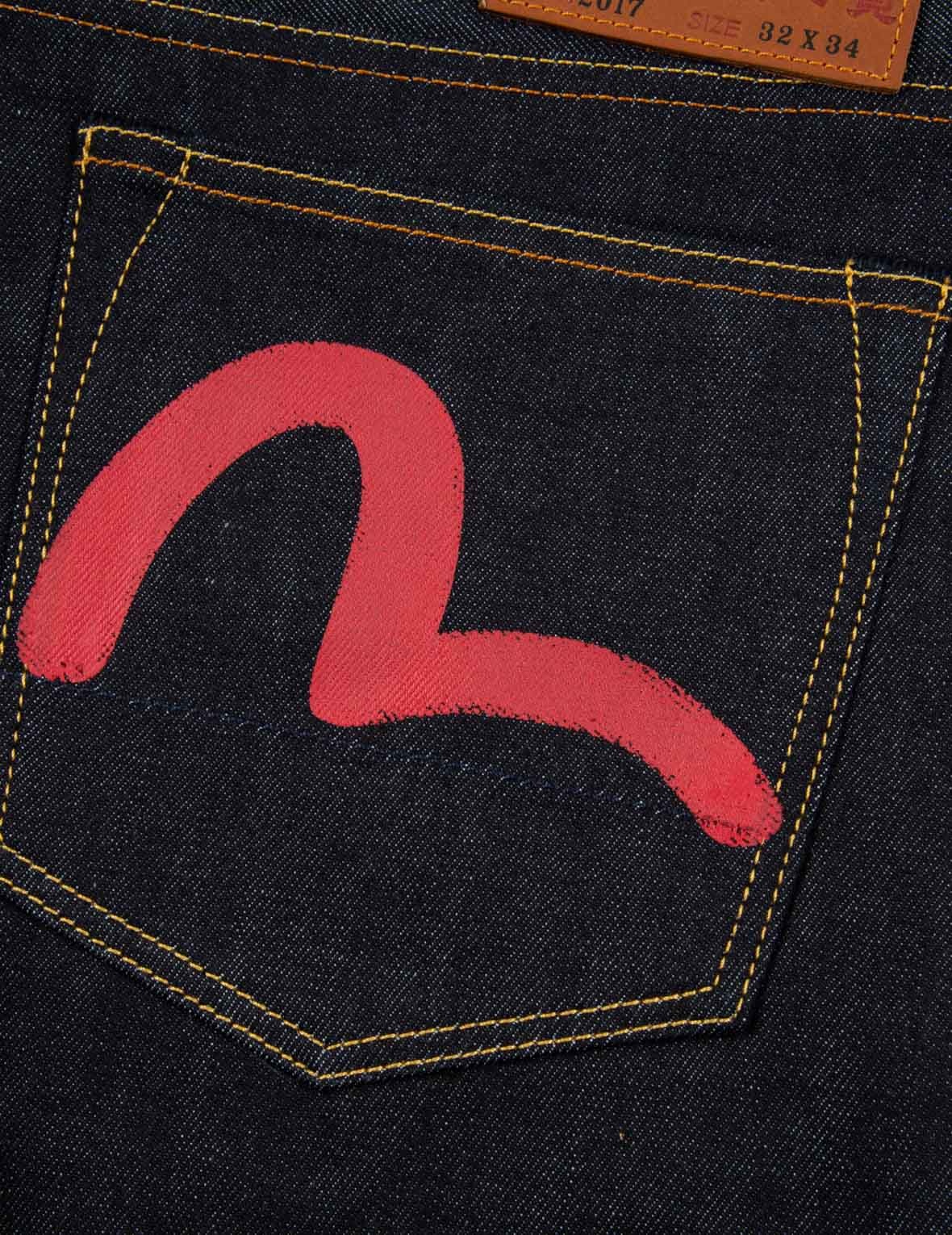 RED SEAGULL CARROT FIT RAW DENIM JEANS #2017 - 7