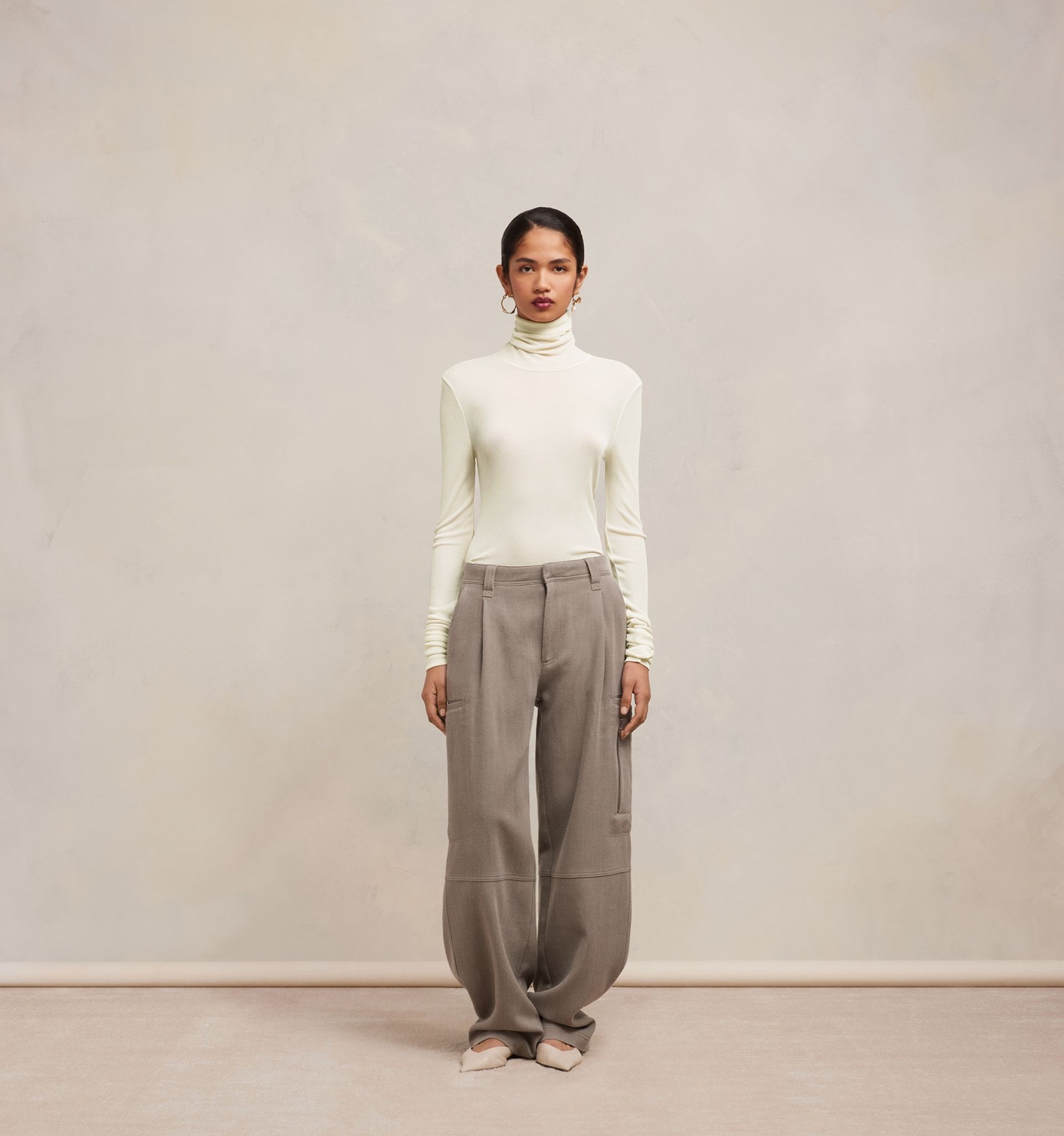 Turtleneck T-shirt - 3