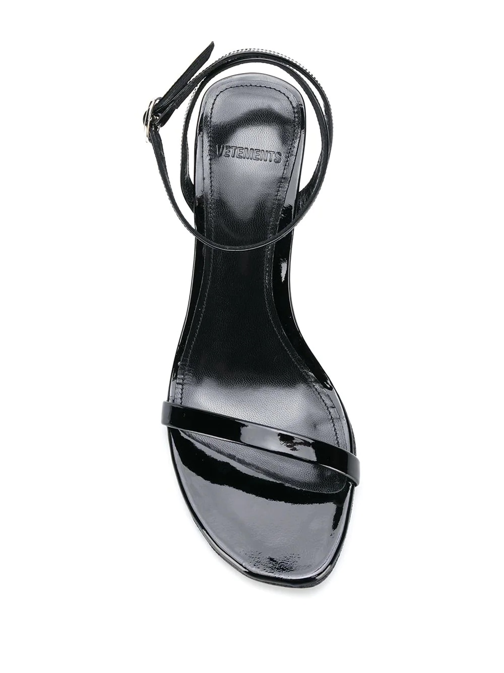Eiffel Tower ankle strap sandals - 4