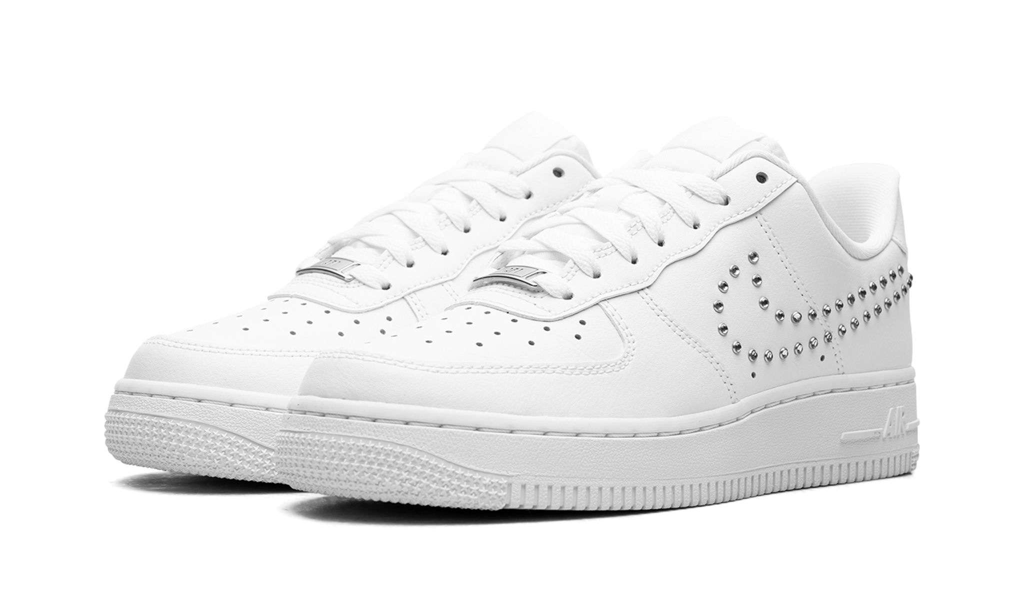 AIR FORCE 1 LO WMNS "White / Metallic Silver" - 2