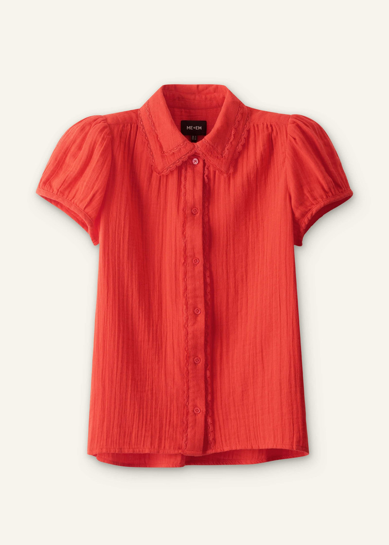Summer Trim Blouse - 1