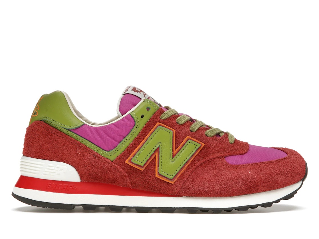 New Balance 574 Stray Rats Red - 1