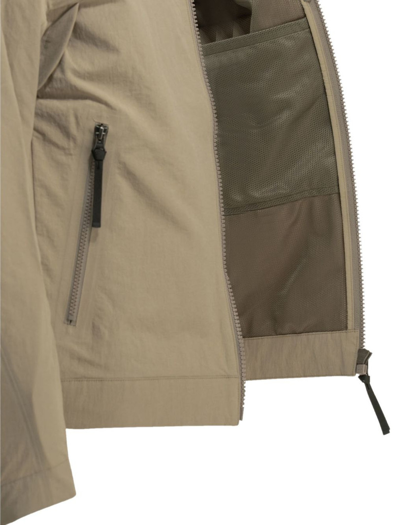 zip-up panelled convertible jacket 4