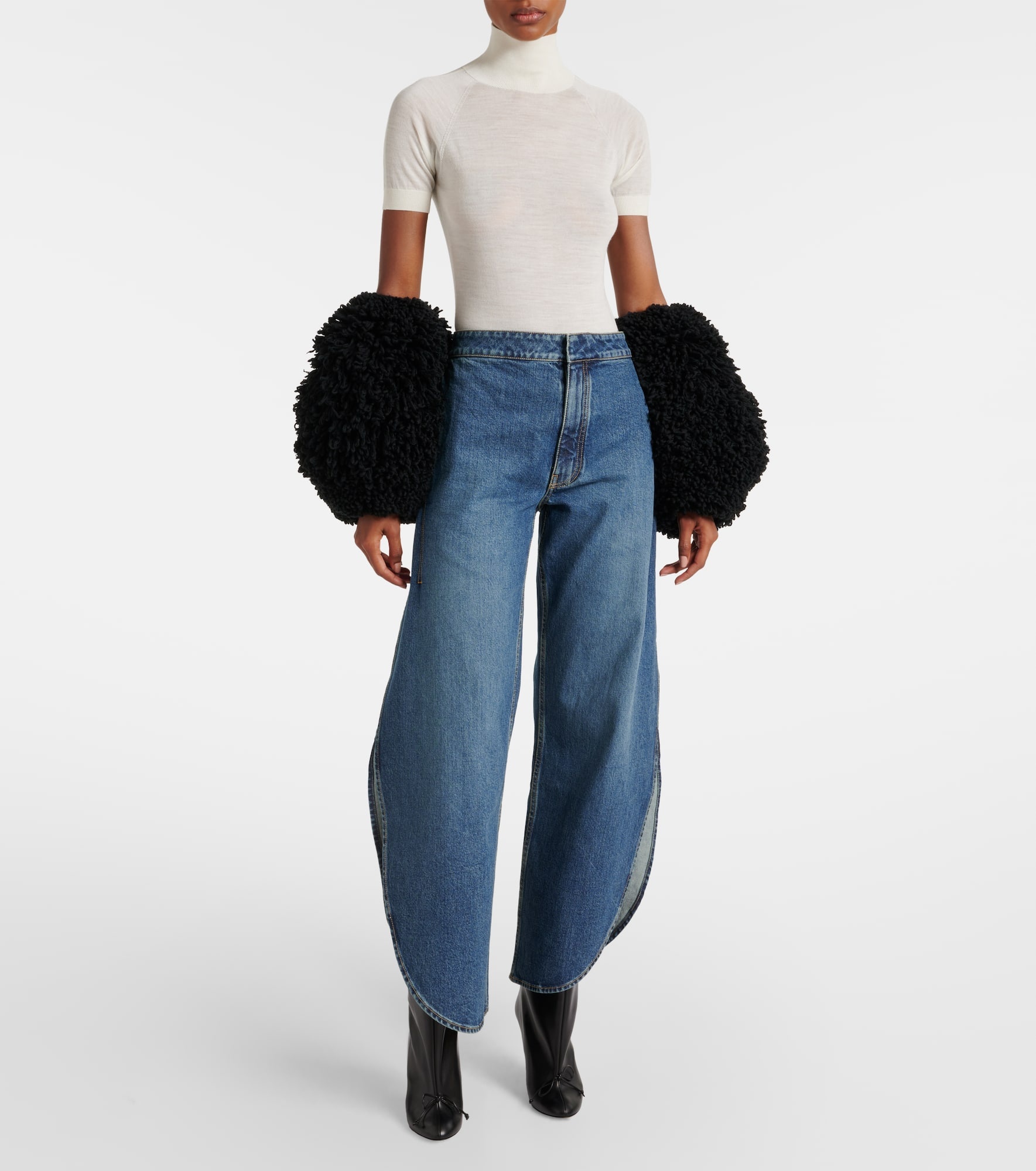 Turtleneck wool bodysuit - 2