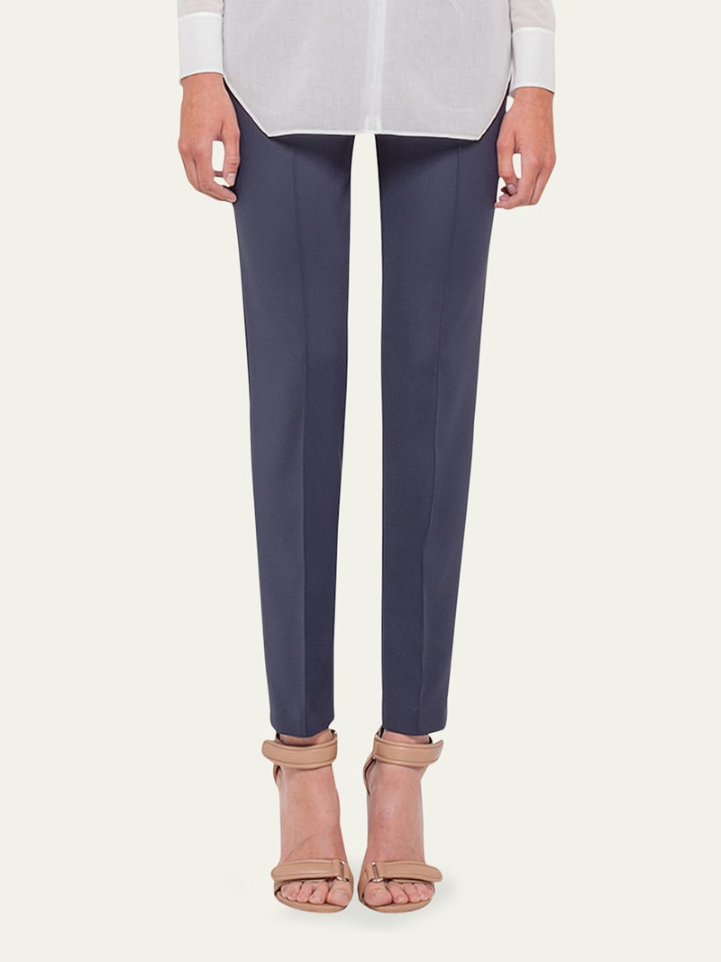 AKRIS Melissa Silk Marocain Pants outlook