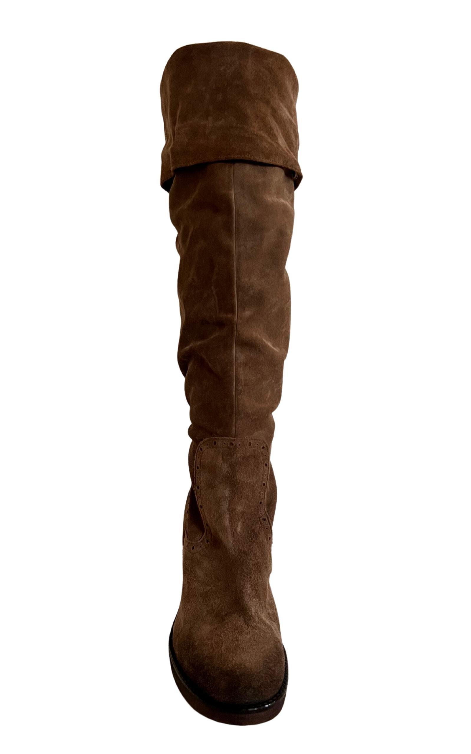 BCBGMAXAZRIA - Copy of Copy of Copy of Copy of Central Brown Leather Riding Boots - 2