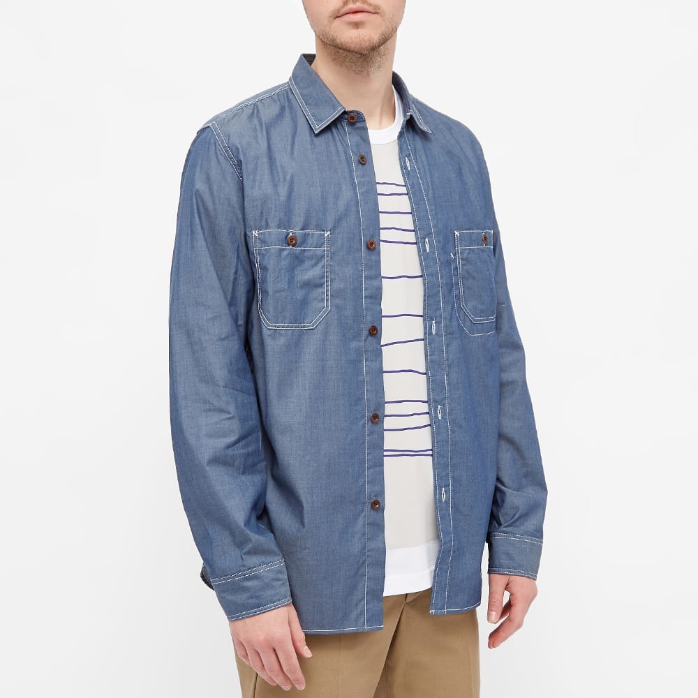 Junya Watanabe MAN Chambray Overshirt - 5