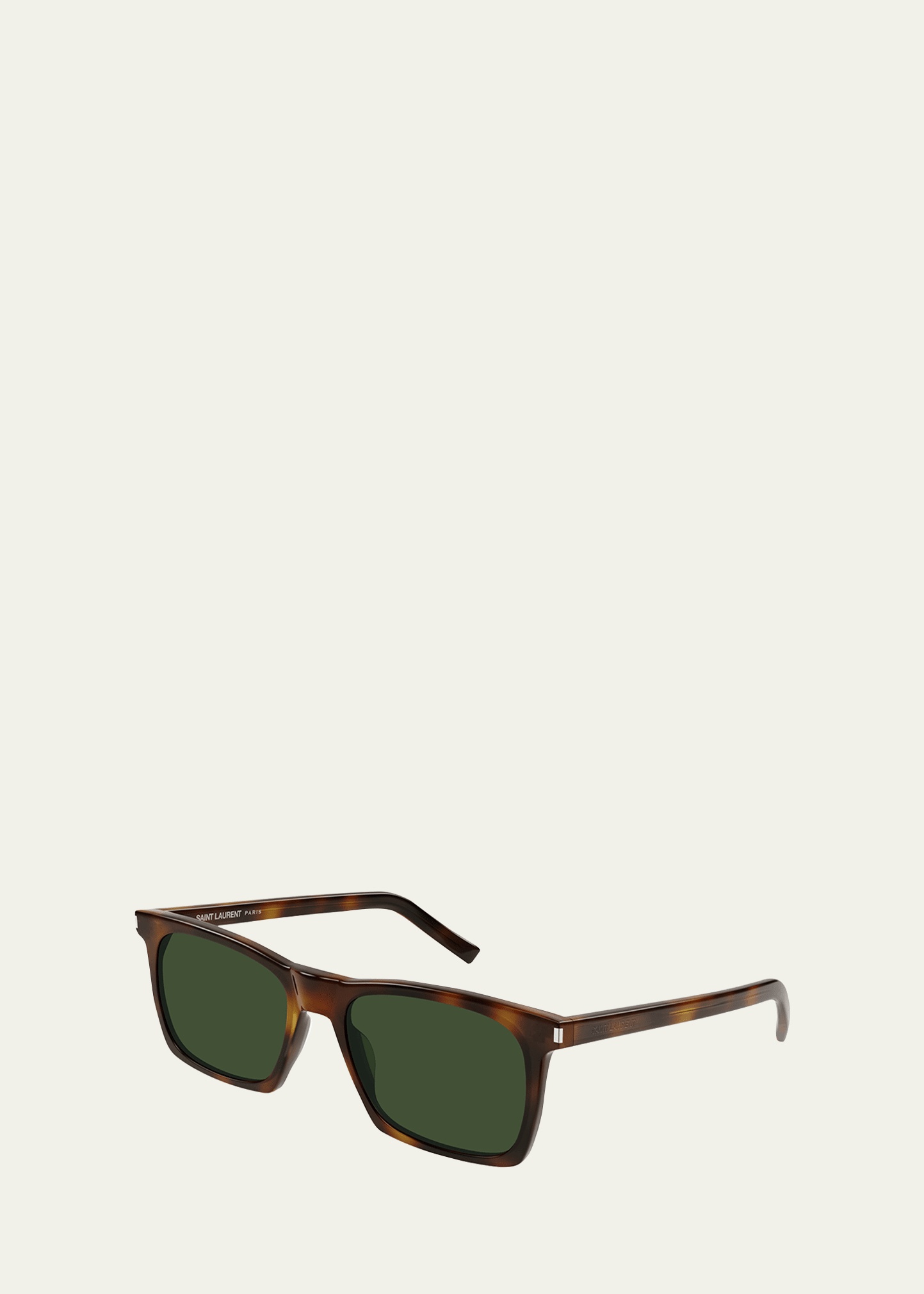 Men's Slim Acetate Rectangle Sunglasses - 1