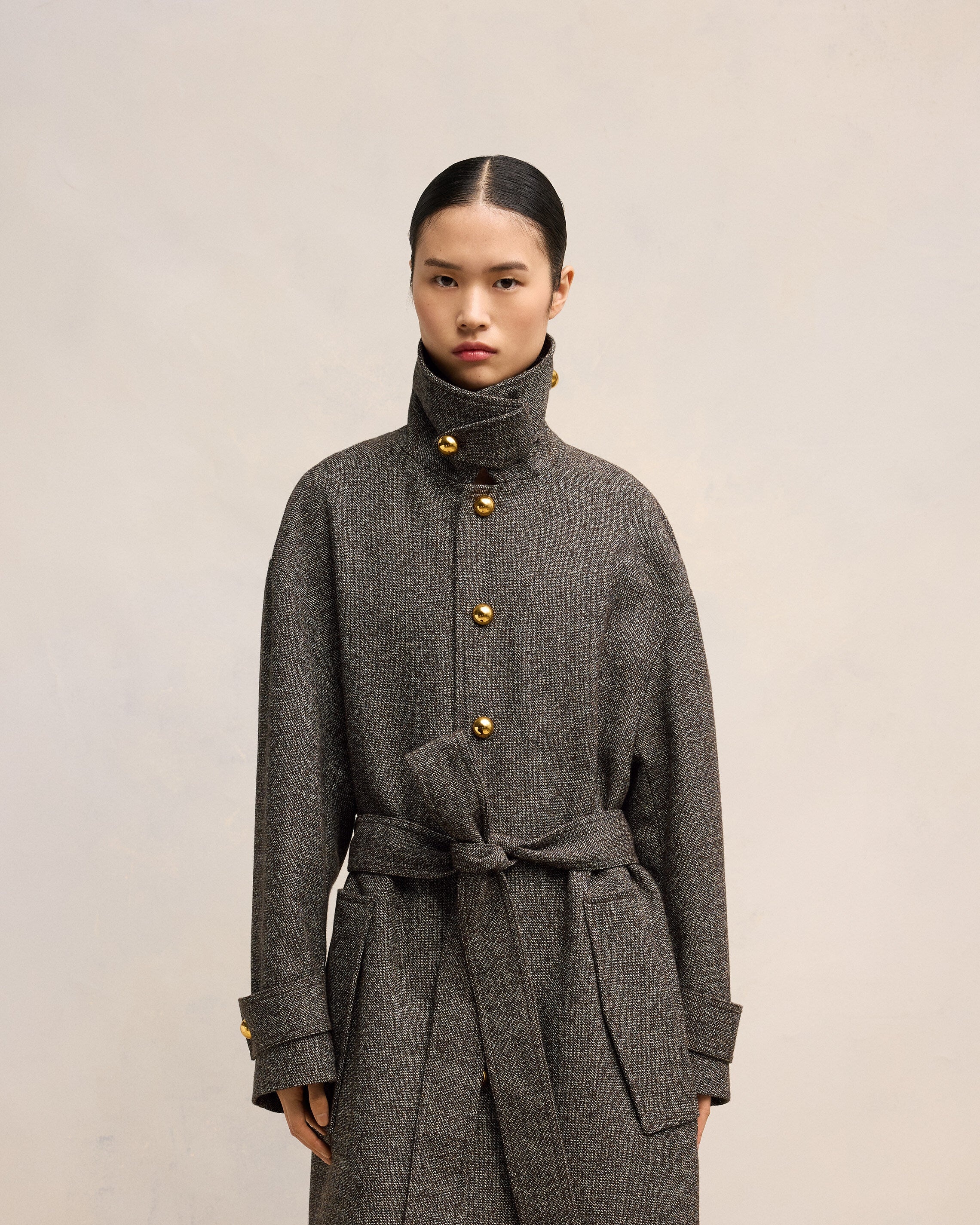 BELTED COAT - 3