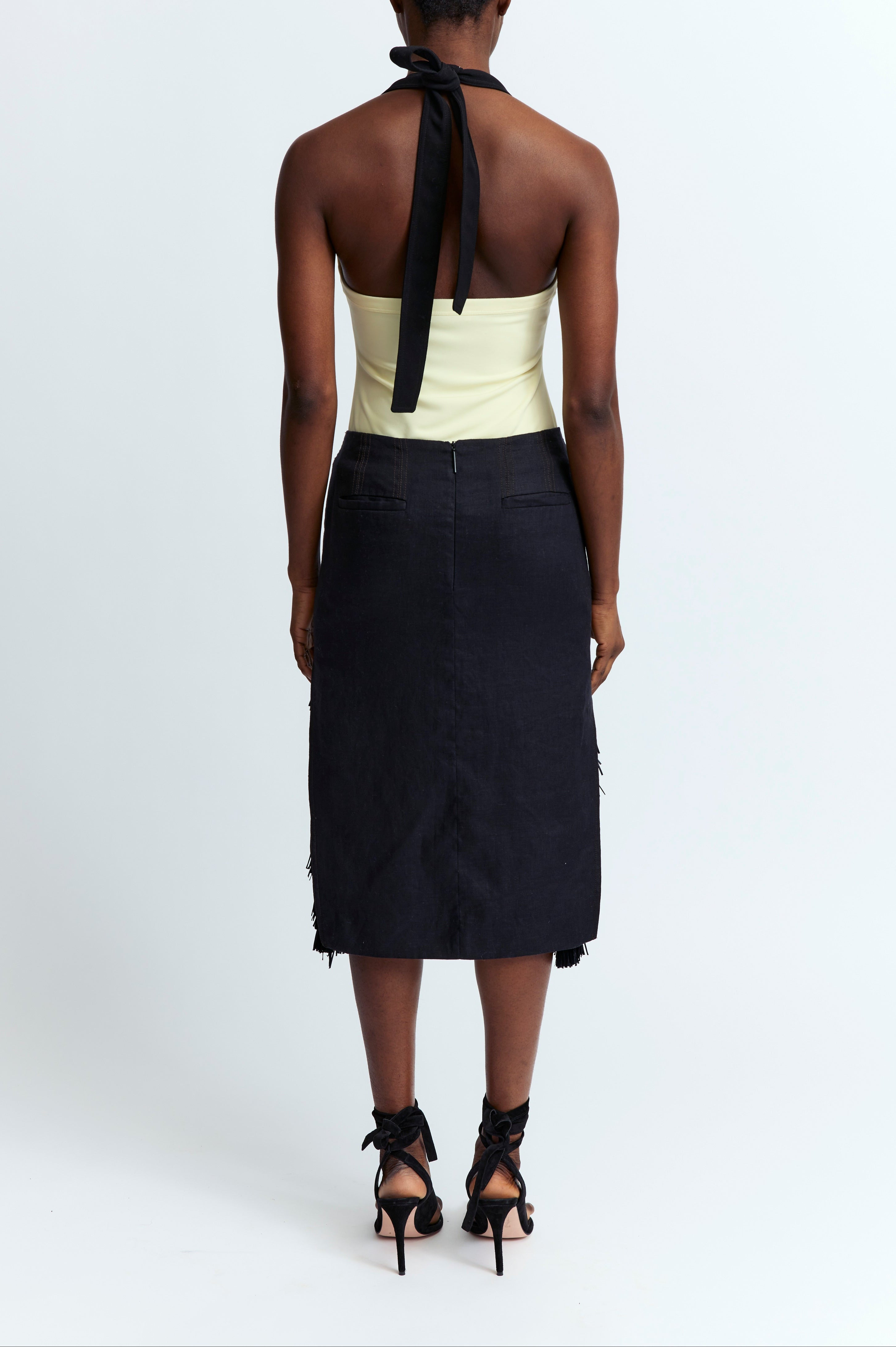 DAFNE SKIRT IN LINEN - 4