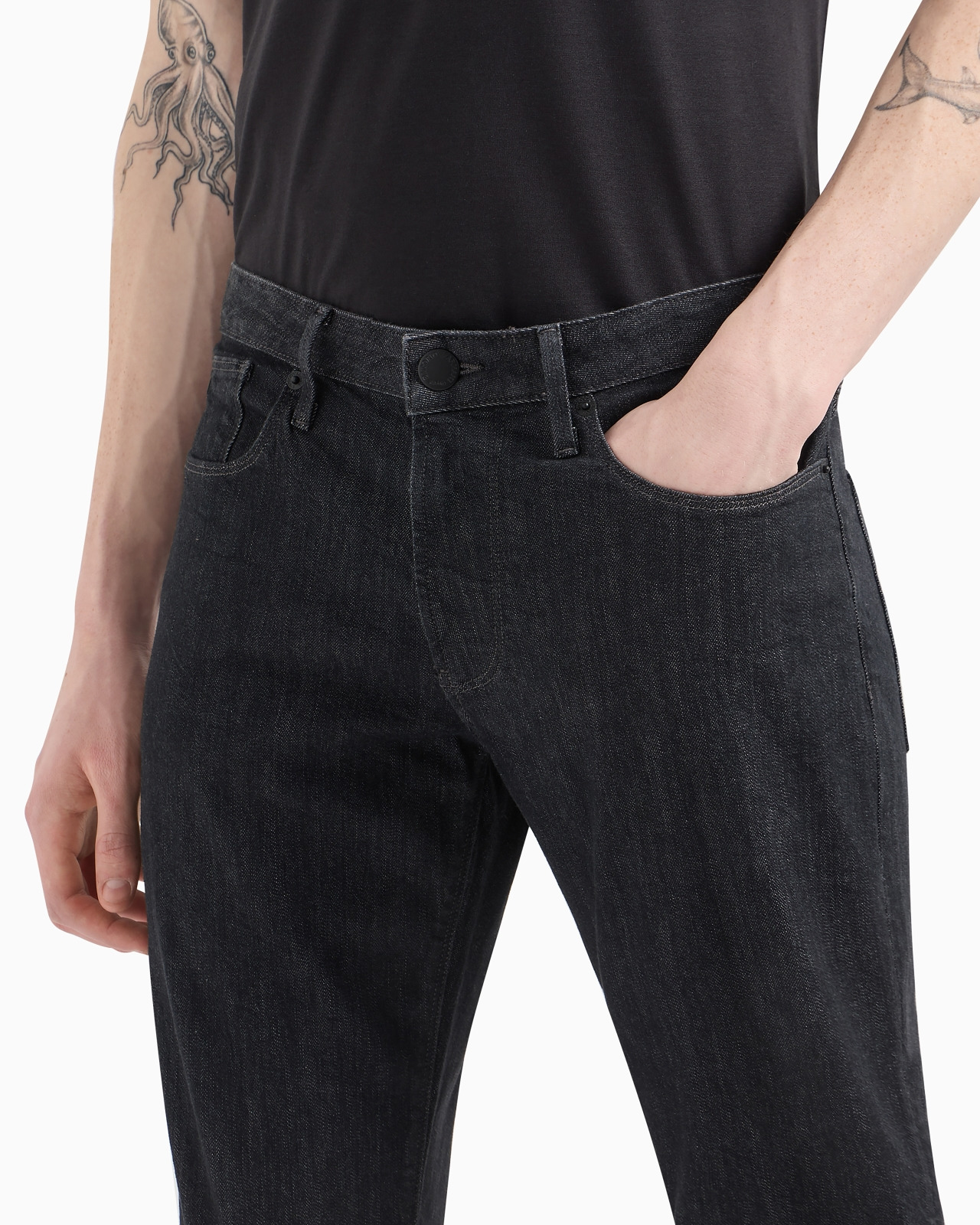 J06 Slim-fit, twill-melange jeans in 10 oz comfort denim - 5