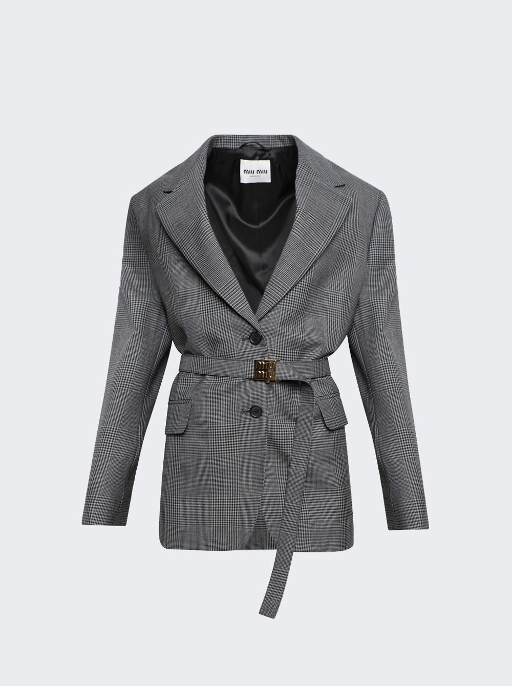 Belted Blazer Antracite - 1