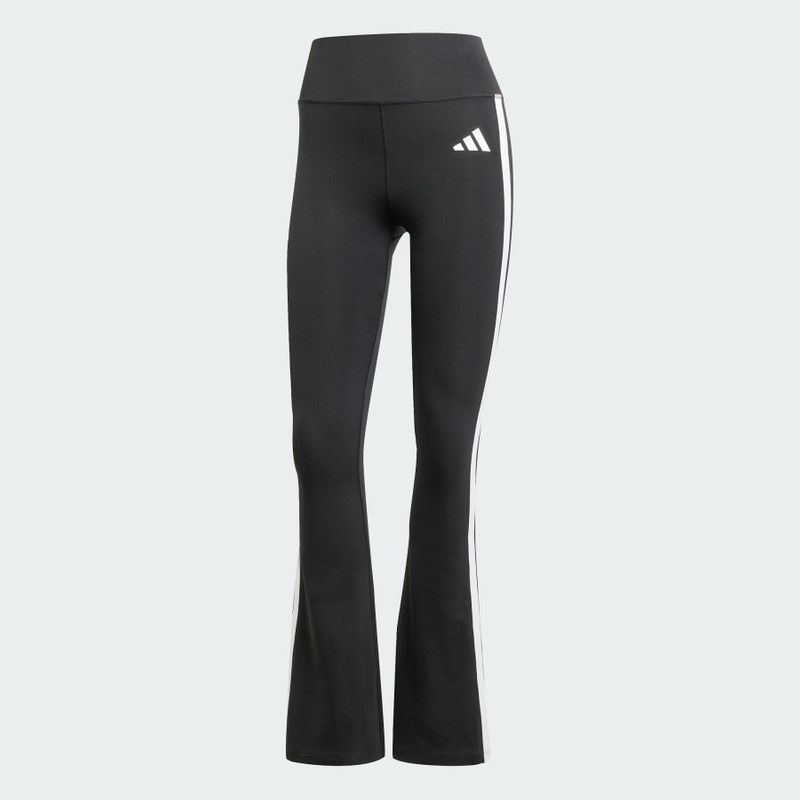 Optimé Essentials 3-Stripes Flared Leggings 1