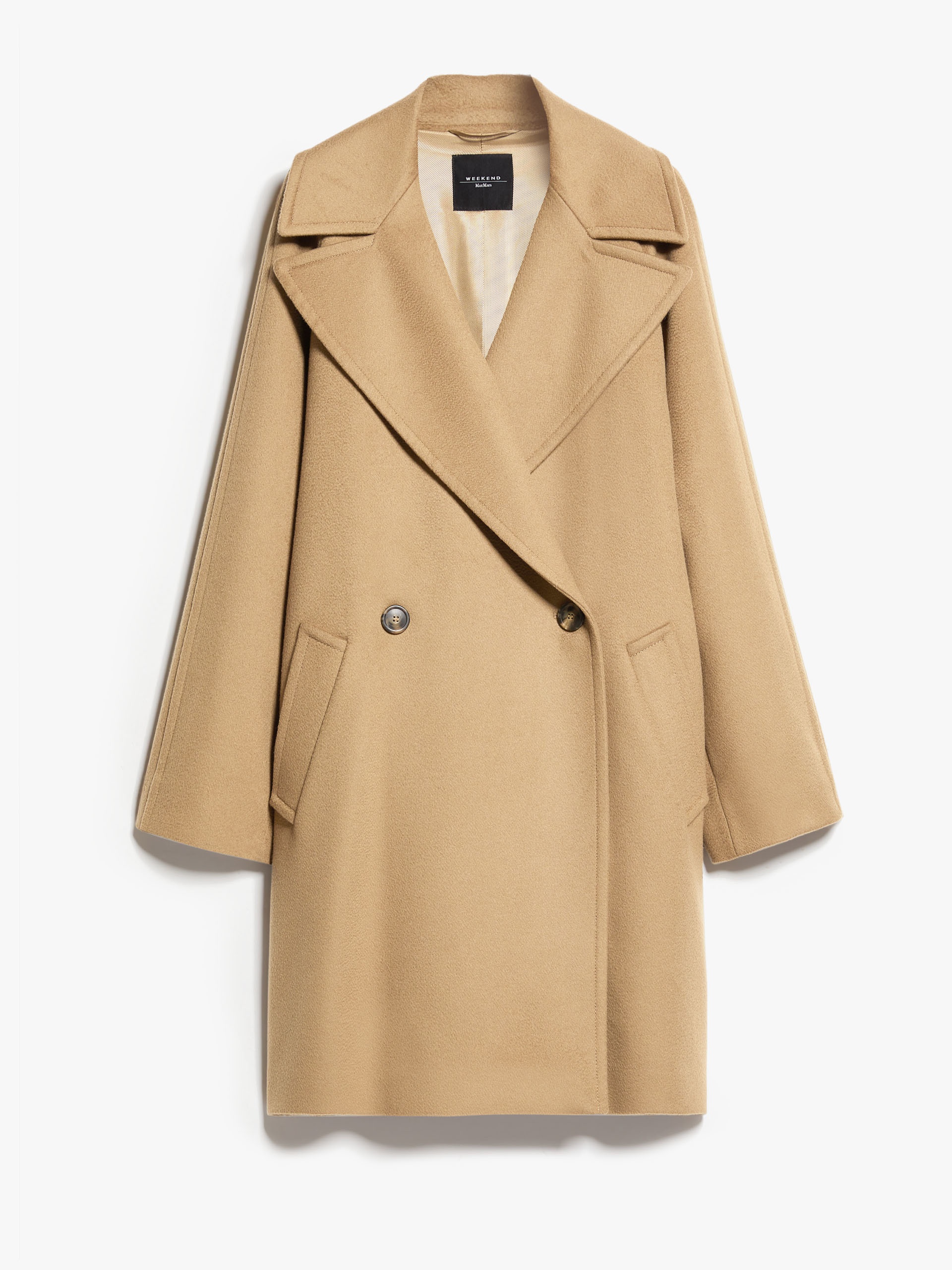 Wool Broadcloth Trench Coat by Max Mara Weekend