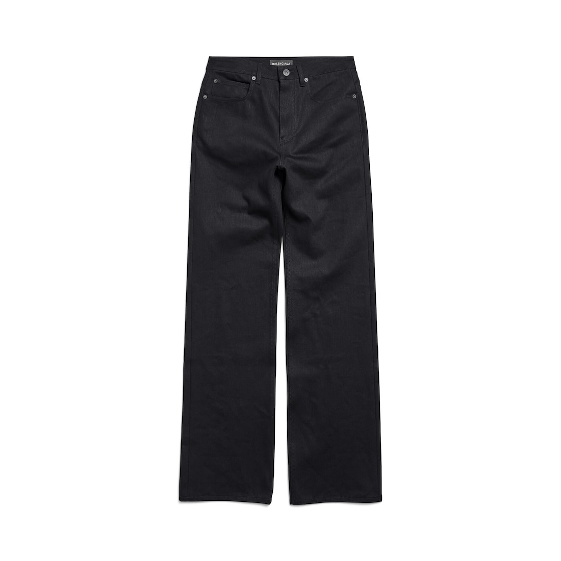 Women's Straight Fit Pants in Black - 1